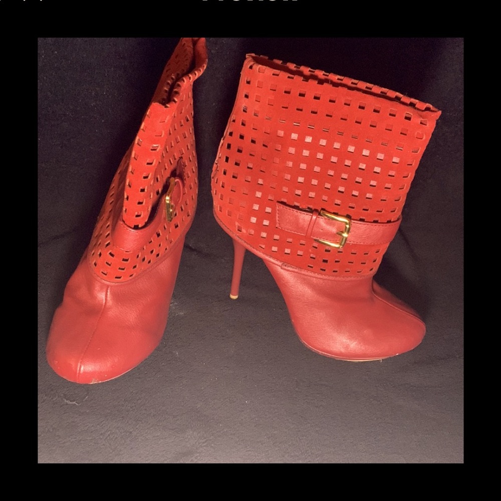 Red booties